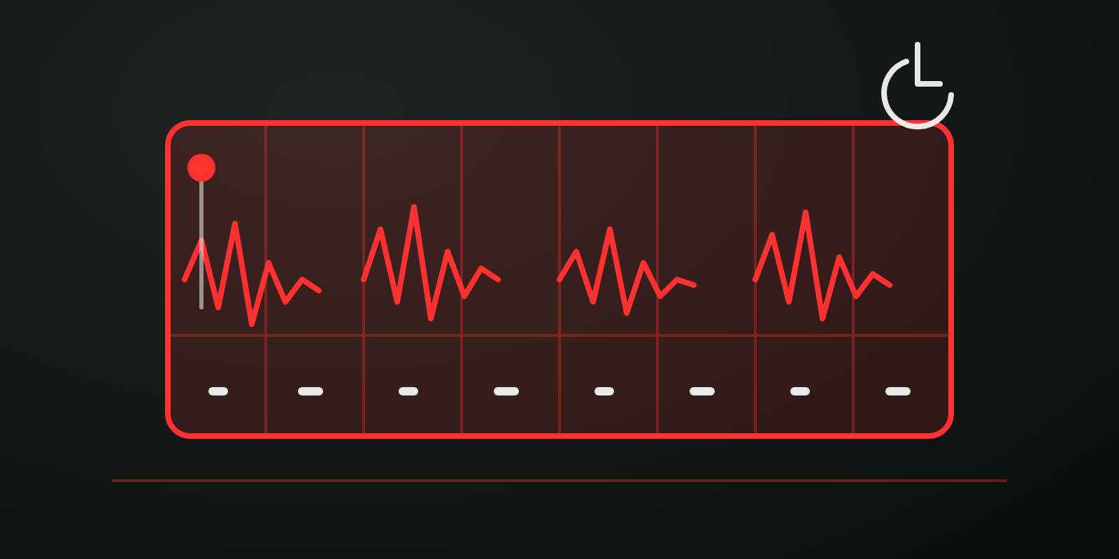 Count Sheet Pro mapping a song into 8-count boxes with the waveform