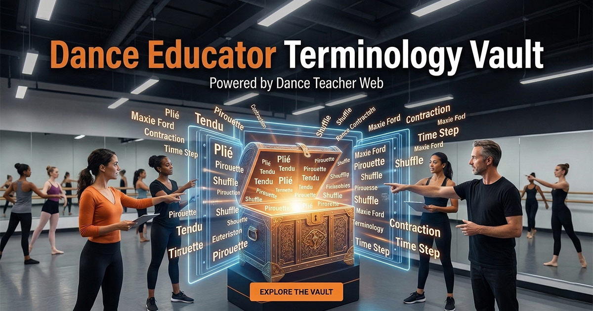 The Free Dance Teacher Terminology Vault